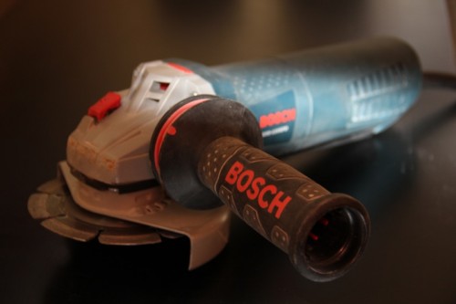Угловая шлифмашина Bosch AG50-11VSPD с педальным выключателем